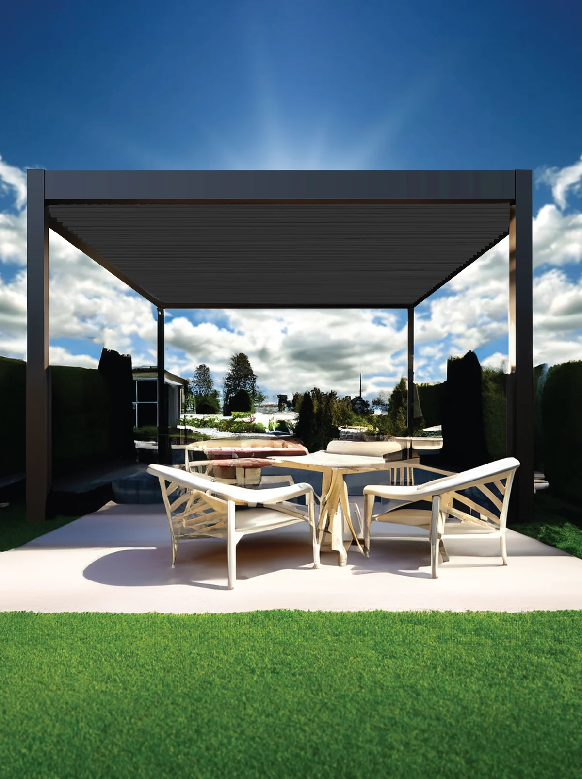 Système de pergola à lames